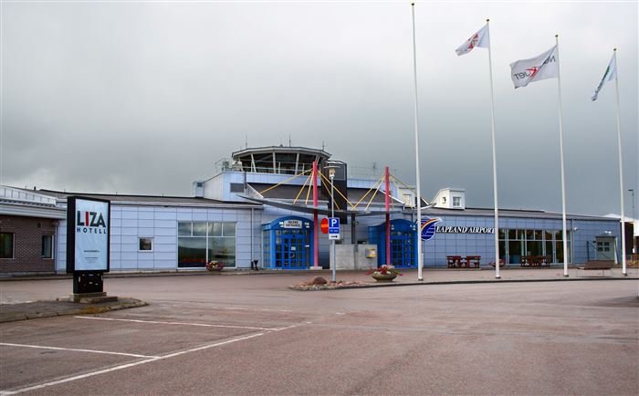 Kiruna Lapland Airport terminal building